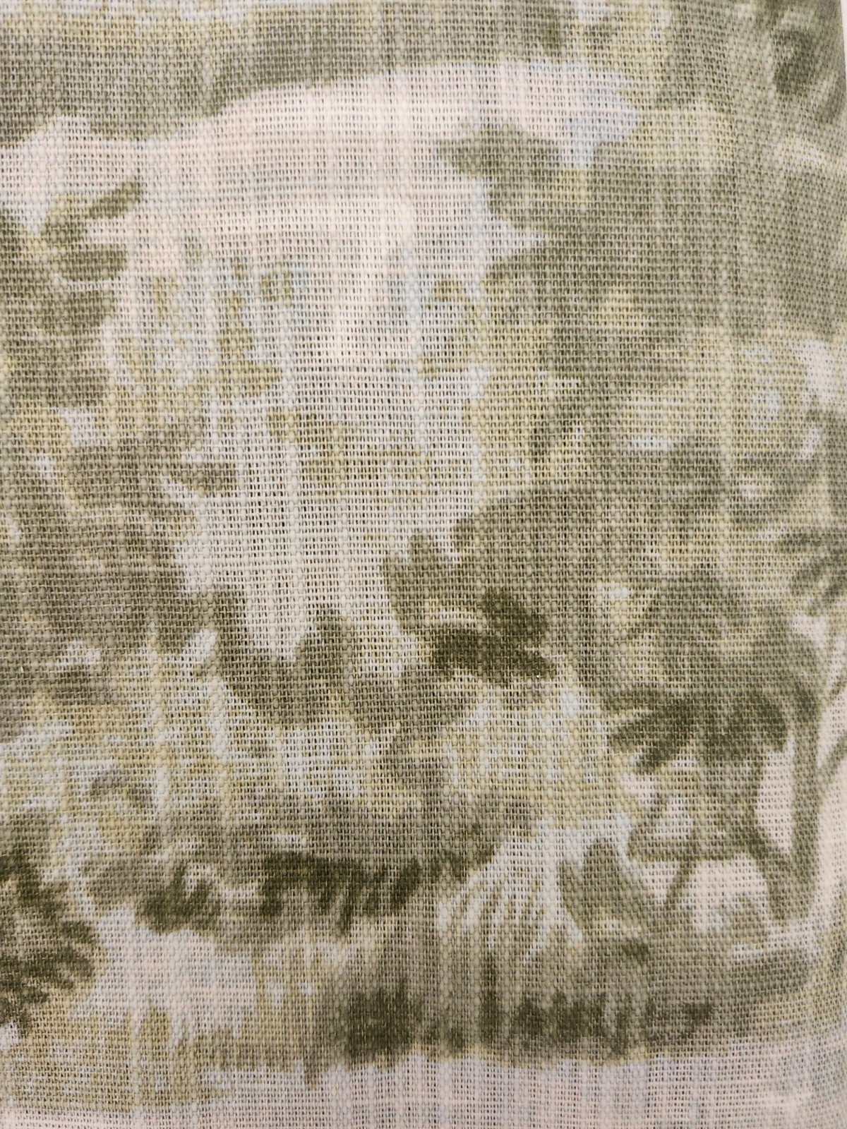NWT The Pure Collection 2 Window Panels 37"x84" Green Botanical Cottagecore gallery