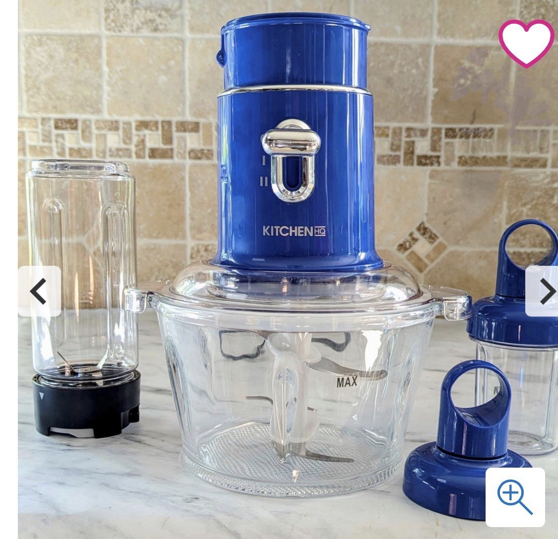 Kitchen HQ 3-in-1 Multi Blender, Chopper, Grinder Brand New Never Out Of Box. gallery