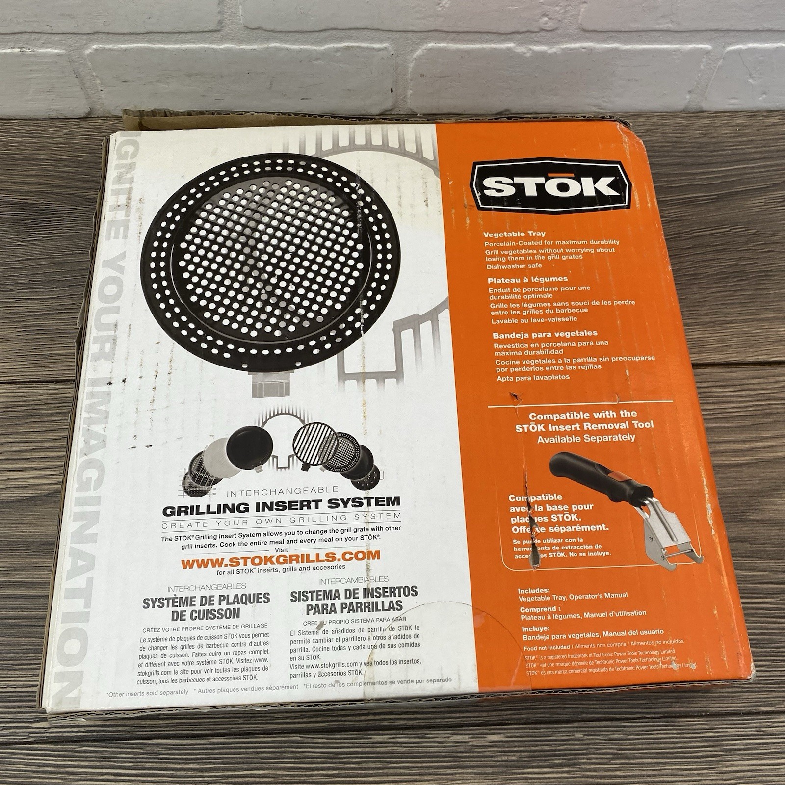 Stok Vegetable Tray Grilling Insert New Open Box gallery