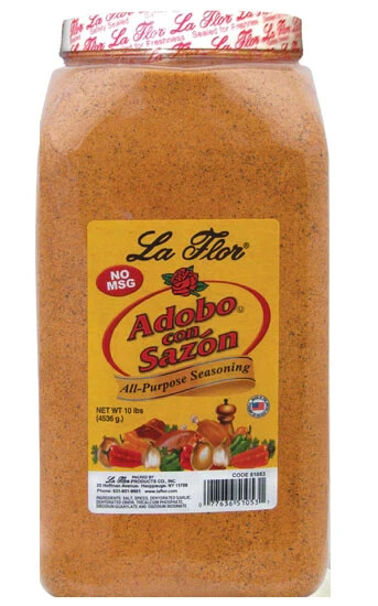 La Flor Adobo Con Sazon -All Purpose Seasoning-10 Lbs-No MSG-A Must for Cooking gallery