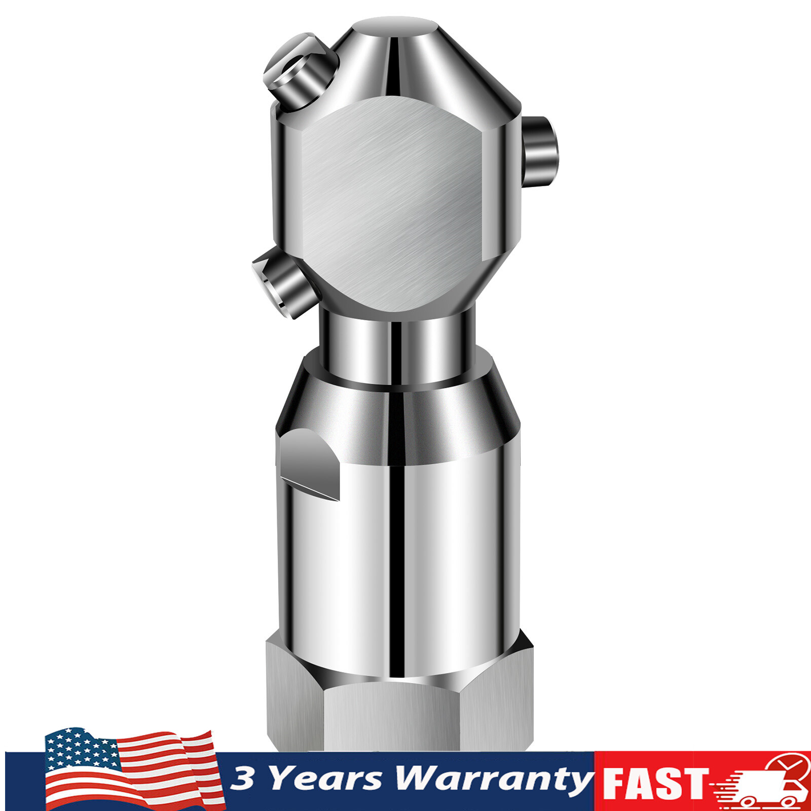 360° Rotating Tank Washing Spray Nozzle Cleaning Nozzle Stainless Steel 304 NEW gallery