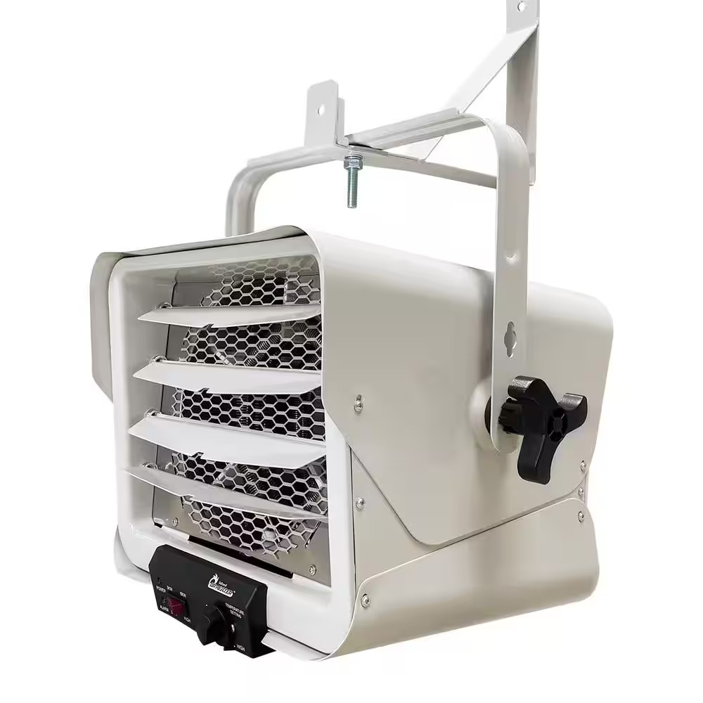 240-Volt 6000-Watt Electric Garage Workshop Industrial Hardwire Forced Air Fan H gallery