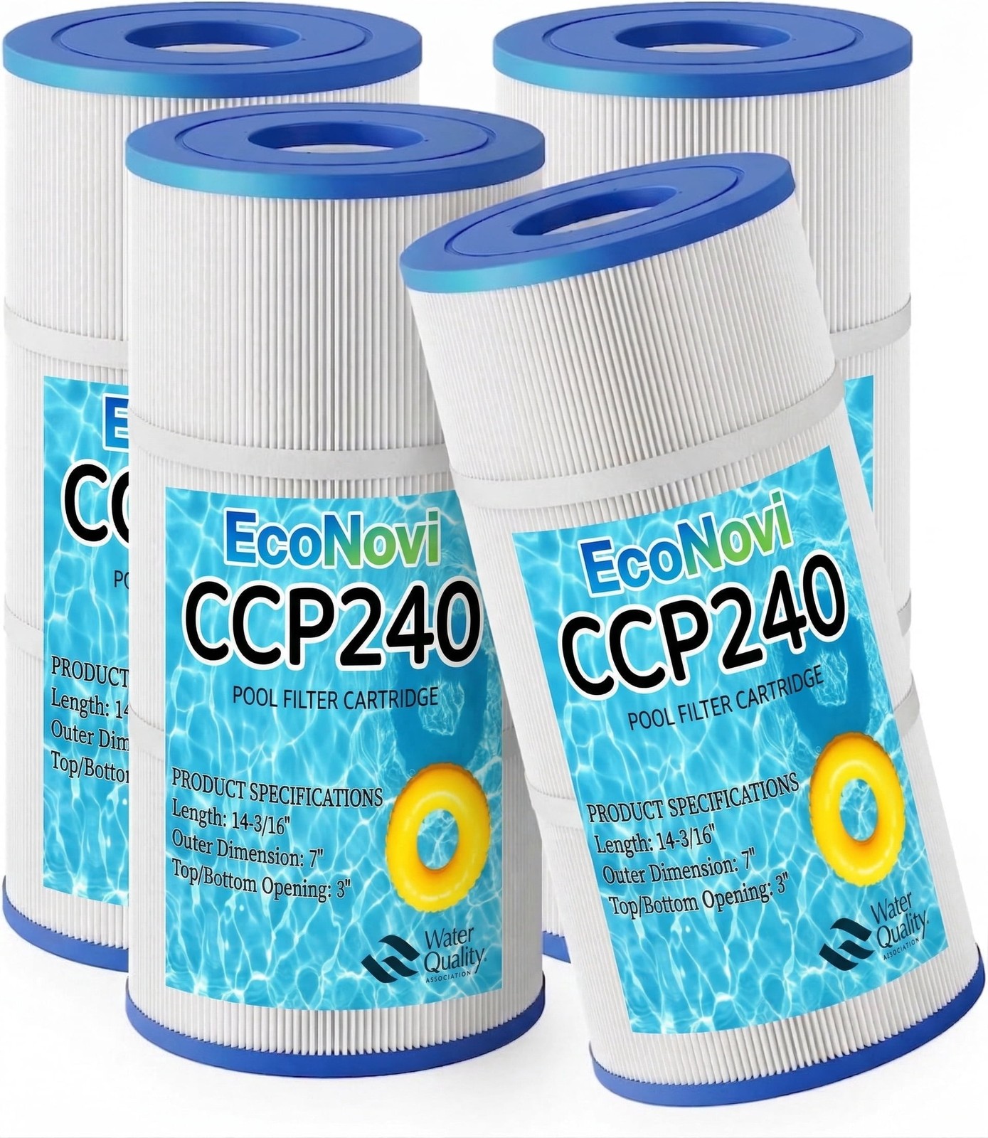 CCP240 PCC60 5oz Trilobal Fabric Pool Filter, for Pentair Clean & Clear Plus 240 gallery