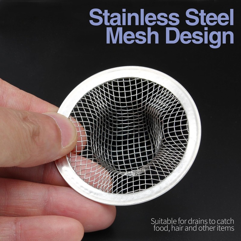 Piutouyar 2 Pack Stainless Steel Kitchen Sink Strainer, 2 Inch 5cm/2inch gallery