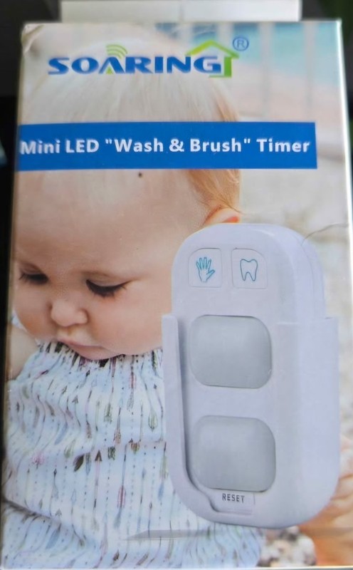 SOARING Wireless Battery Powered Timer 4 Kids 2 Min Brush, 20 Sec Hand Wash A10 gallery