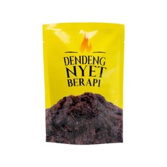 Malaysian Spicy Dendeng Nyet Berapi 180G-Hot Beef Jerky (KA Brand) 2 PACK