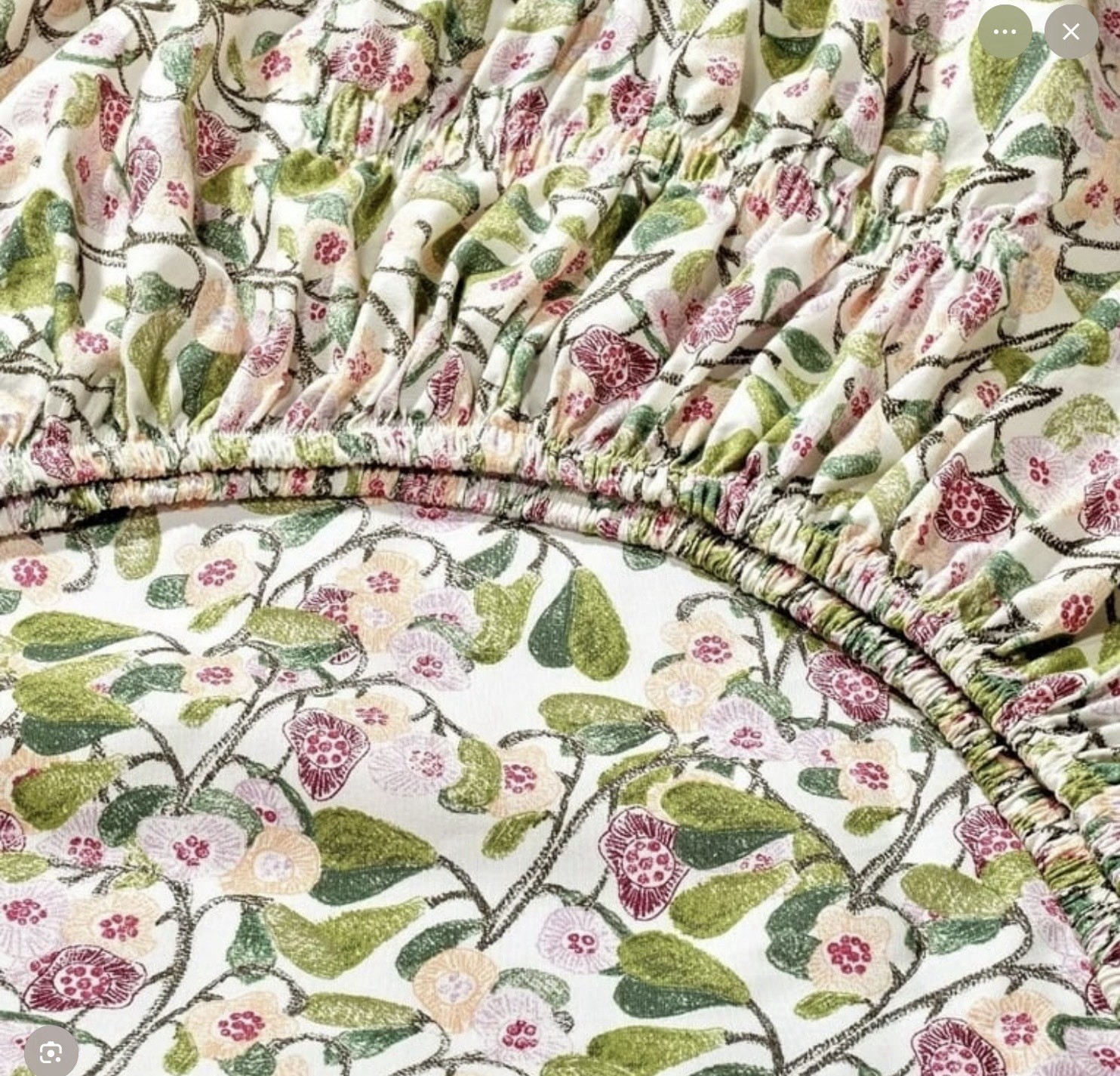 Target Opalhouse Floral Vines Full Size Bedding Sheets & 2 Pillow Cs gallery