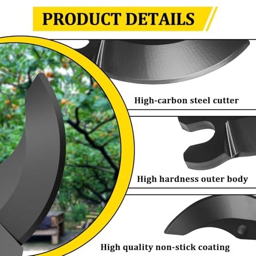 2 Packs Replacement Pruning Shear Blades for Cordless Pruner DCPR320, 20V MAX gallery