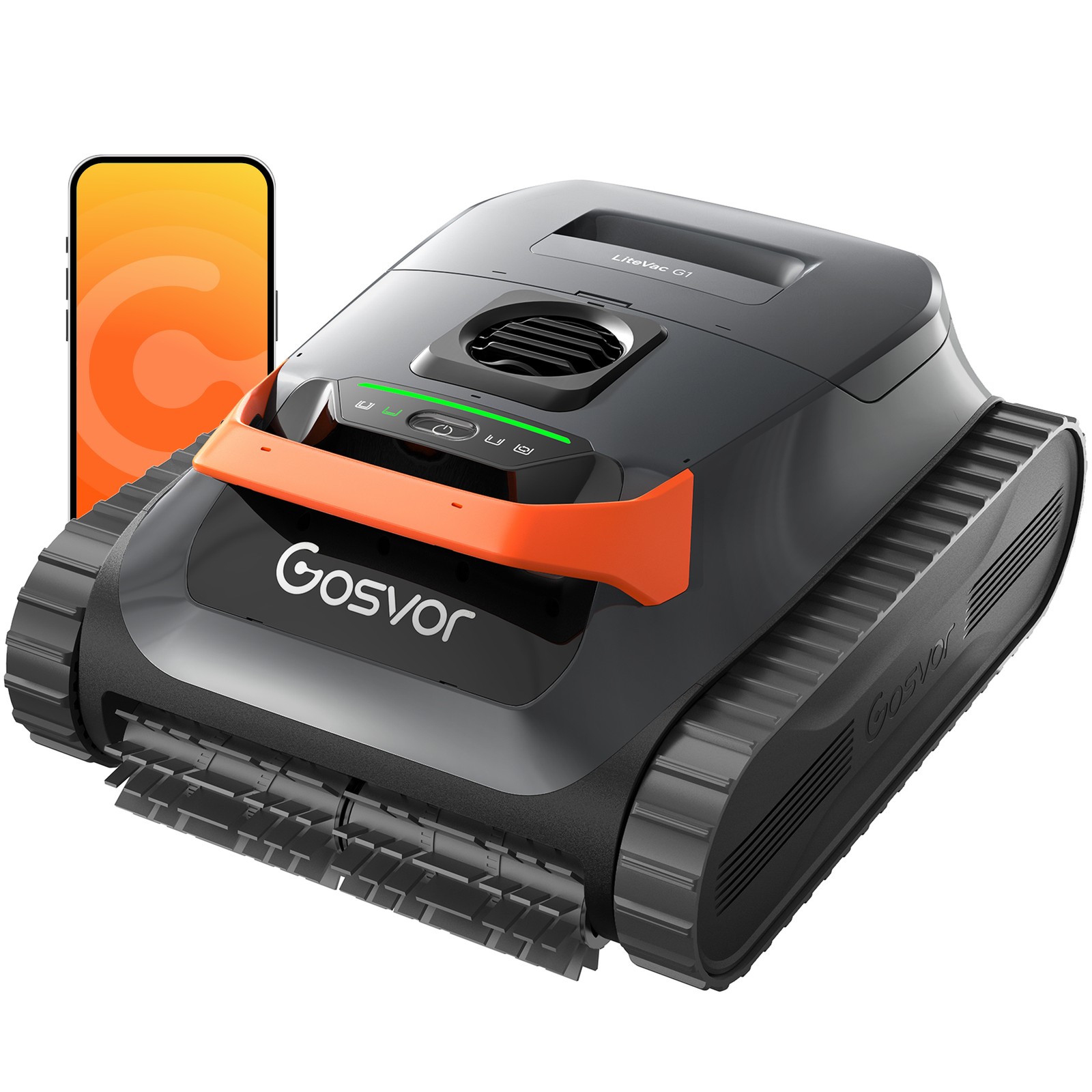 Gosvor Pool cleaner robot,150-Min Battery Life for Smart Mode,with APP LiteVacG1 gallery