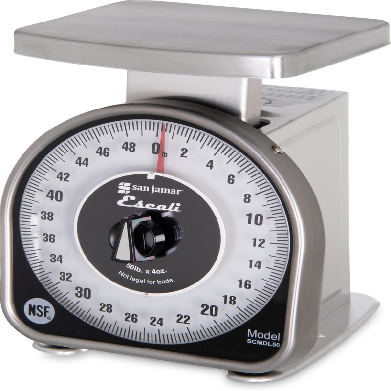 San Jamar Escali Analog Food Scale Scmdl50 Mechanical Food Scale For Kitchens gallery