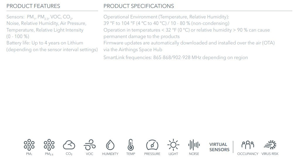 Airthings View Plus 2969 Business for Smart Air Quality Monitor-Free Shipping gallery