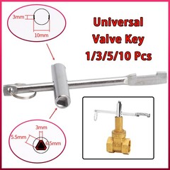 Utility Key Radiator Key Gas Key Meter Box Key Water Stop Cock Valve