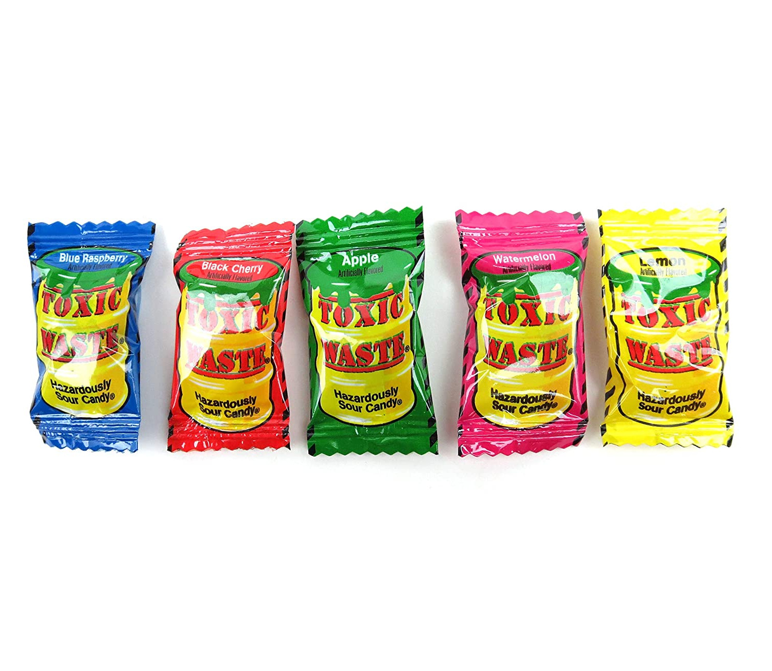 TOXIC WASTE - Hazardous Sour Candy Assortment - 5 Flavors (Choose 2 Or 4 Pounds) gallery