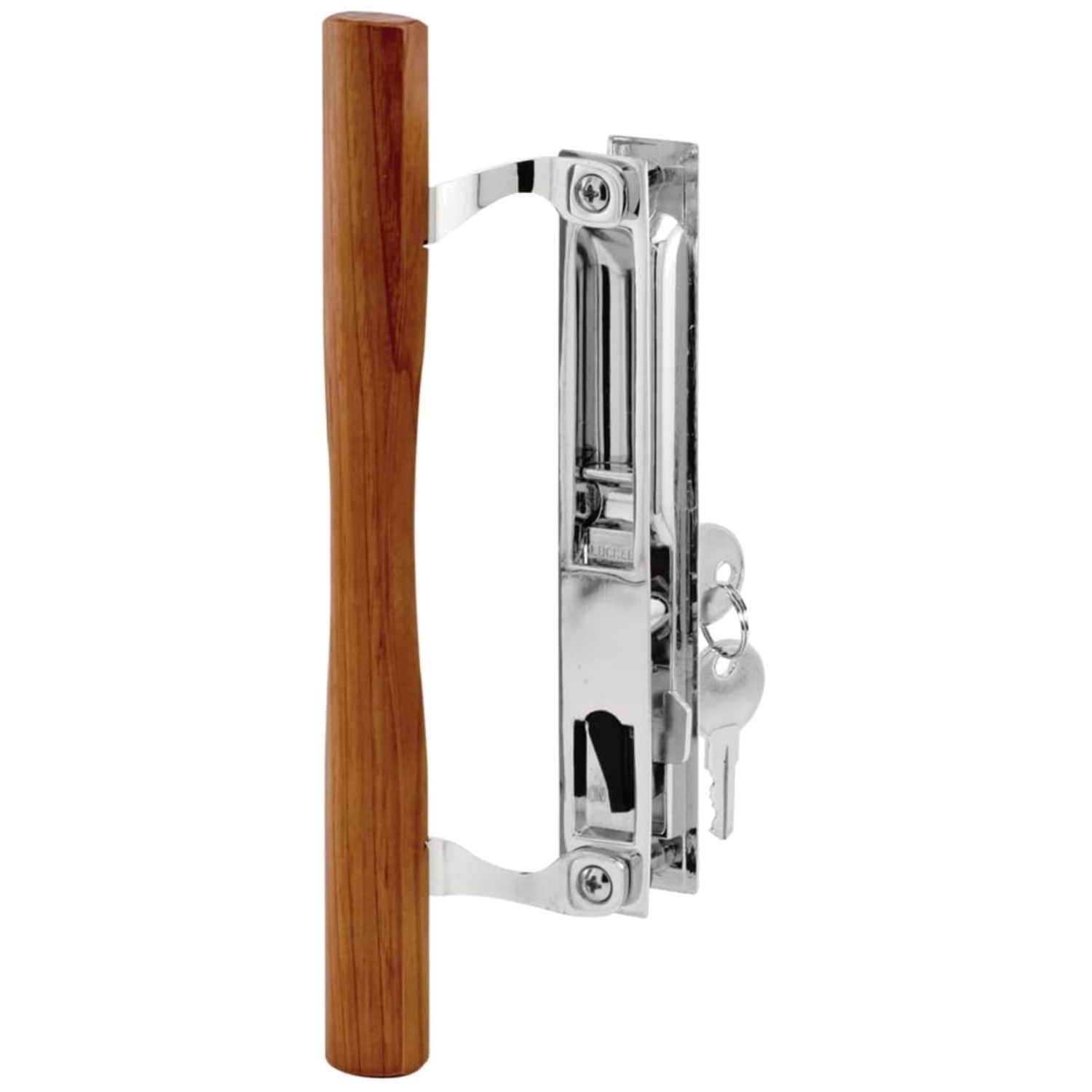Quick Install Keyed Sliding Door Handle Set - Fits 6-5/8 in. Hole Spacing gallery