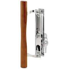 Quick Install Keyed Sliding Door Handle Set – Fits 6-5/8 in. Hole Spacing