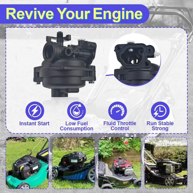 Carburetor Replace For Briggs and Stratton 500 E Series 140CC Engine gallery