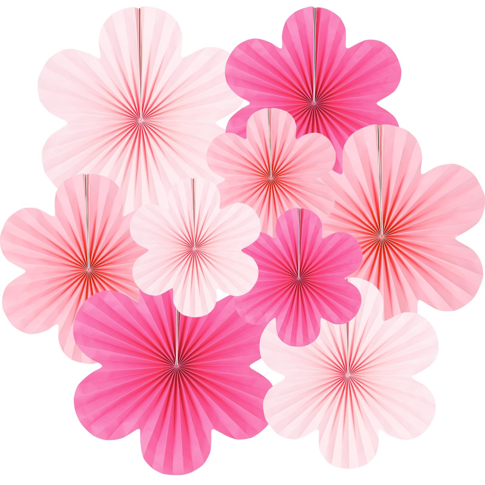 Paper Fans Party Decorations Paper Flowers Decorations for Wall Floral Backdr... gallery