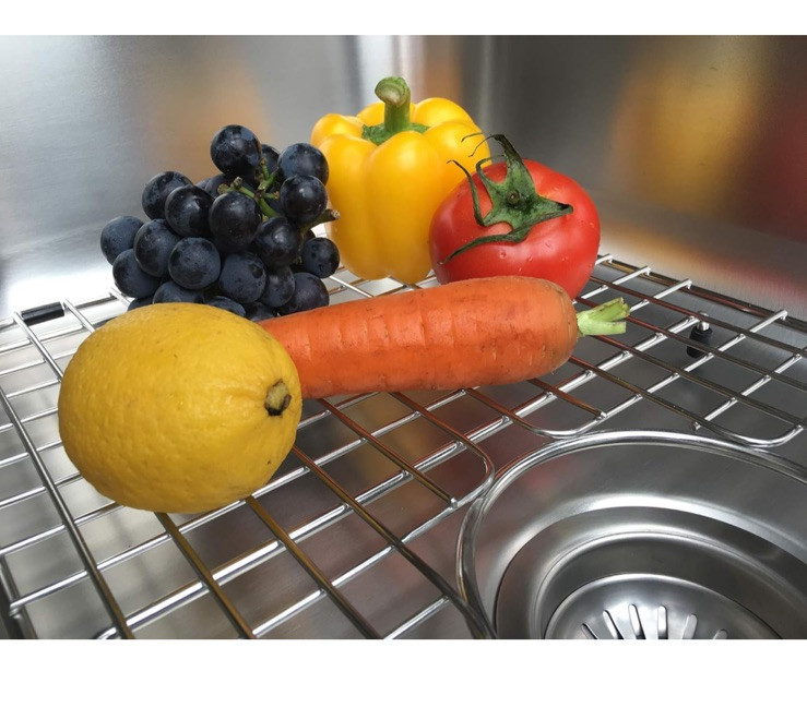 Serene Valley Sink Protector and Kitchen Sink Bottom Grid NDG3321-304 Stainless gallery
