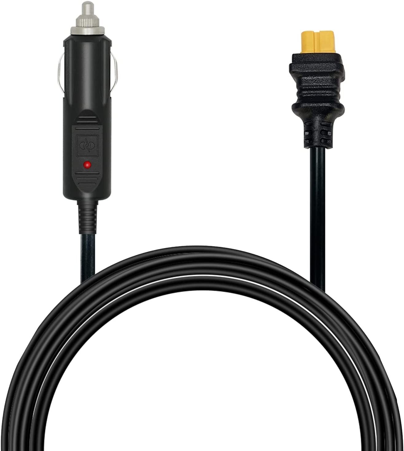 ALLPOWERS Car Cigarette Lighter to XT60 Power Pole Solar Extension Cable 1.5M gallery
