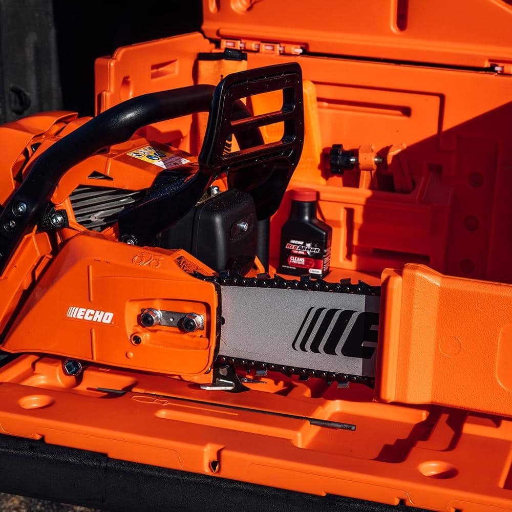 Toughchest 24 In. Chainsaw Carrying Case Tool Box with Storage for Oil and Outdo gallery