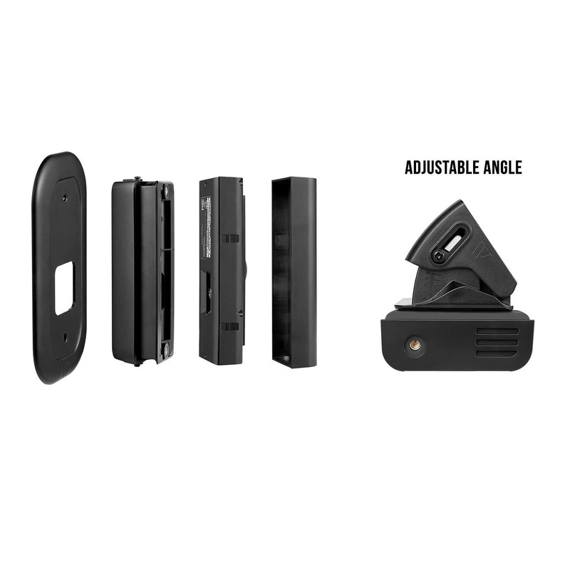 Wasserstein 35-55 Horizontal Adjustable Angle Mount/Wall Plate For Ring Video DB gallery