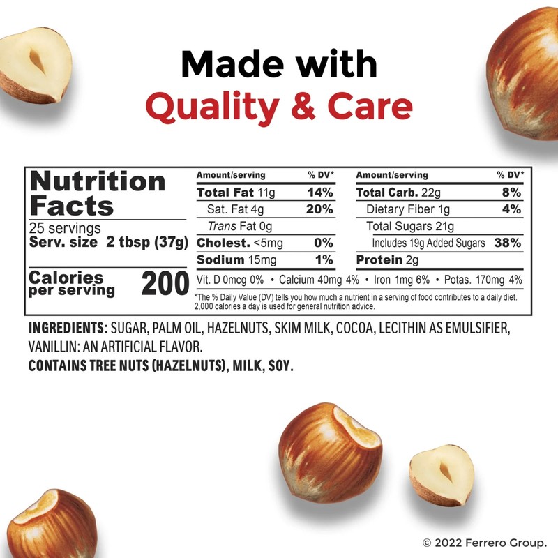 Nutella Hazelnut Spread with Cocoa for Breakfast, 33.5 oz Jar , Free Shipping gallery