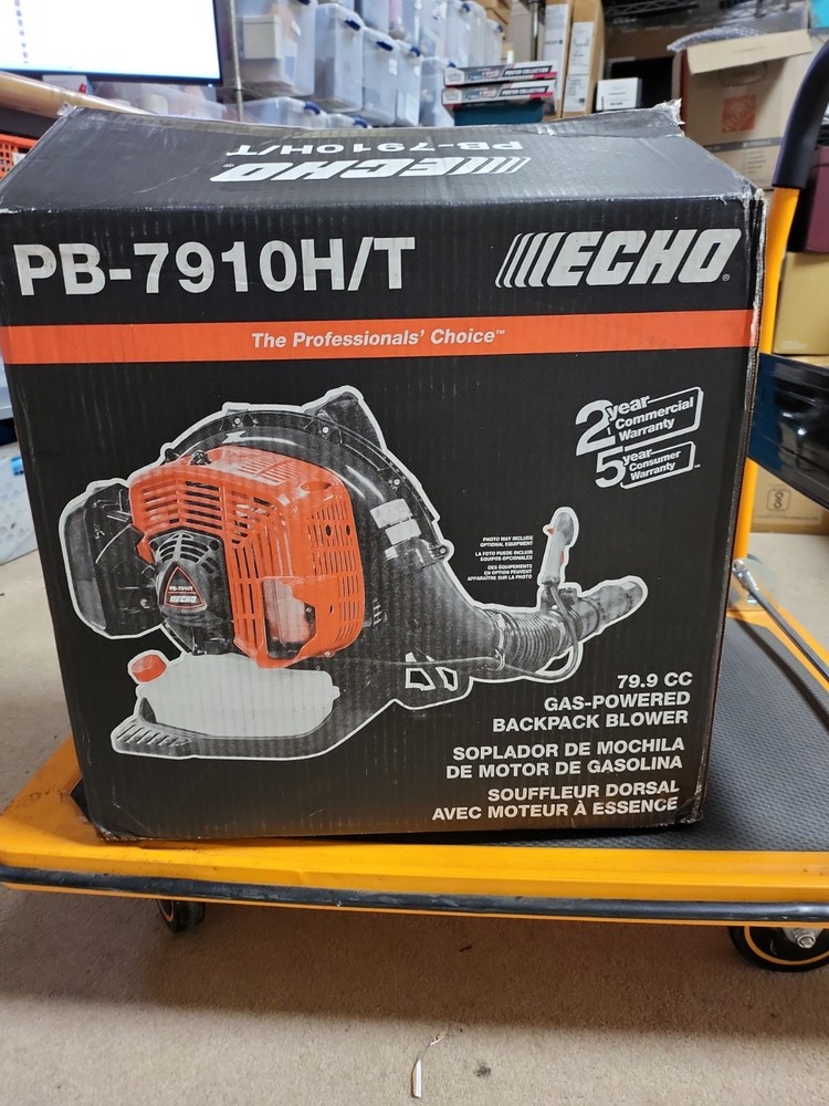 Echo X Series Model PB-7910T Backpack Blower - Free Shipping - Tube mounted