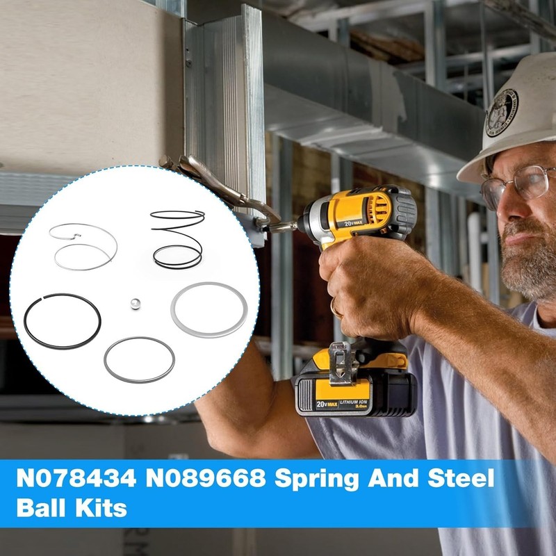 Updated DCF885 Impact Driver Spring Kit FOR Dewalt 20 V Impact Driver Parts DCF8 gallery