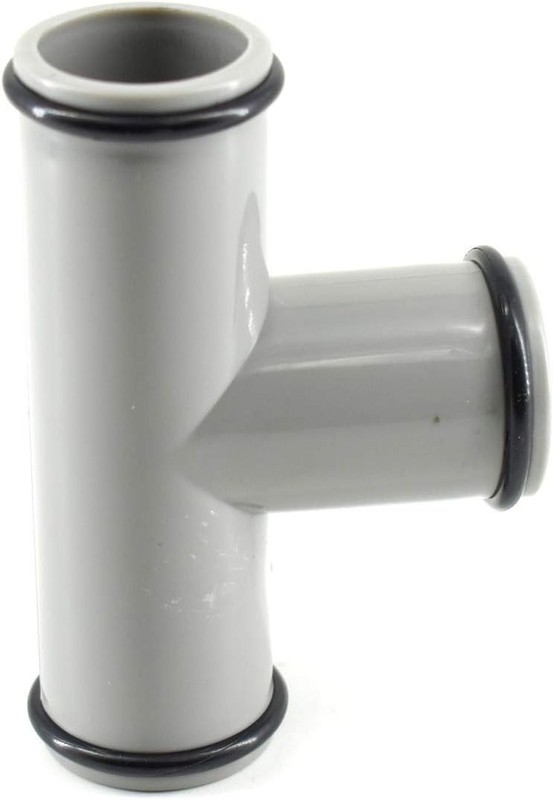 1.25" Accessory Swimming Pool Pump replacement Hose Adapter,T-Joint,Grey gallery