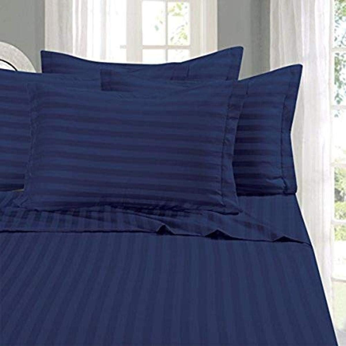 Wrinkle & Fade Resistant 1500 Premier - Damask Stripes Hotel Quality Luxurious S gallery