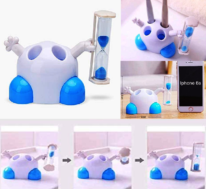 1 Toothbrush Holder Tooth Brushing Sand Watch Hourglass 3 Minutes Timer Kid gallery