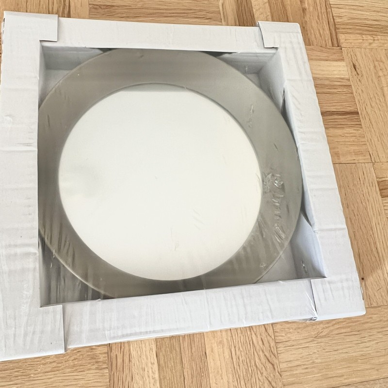 Ikea Langesund Round Wall Mounted Mirror 9 7/8" / 25cm Vintage 1999 New Sealed gallery
