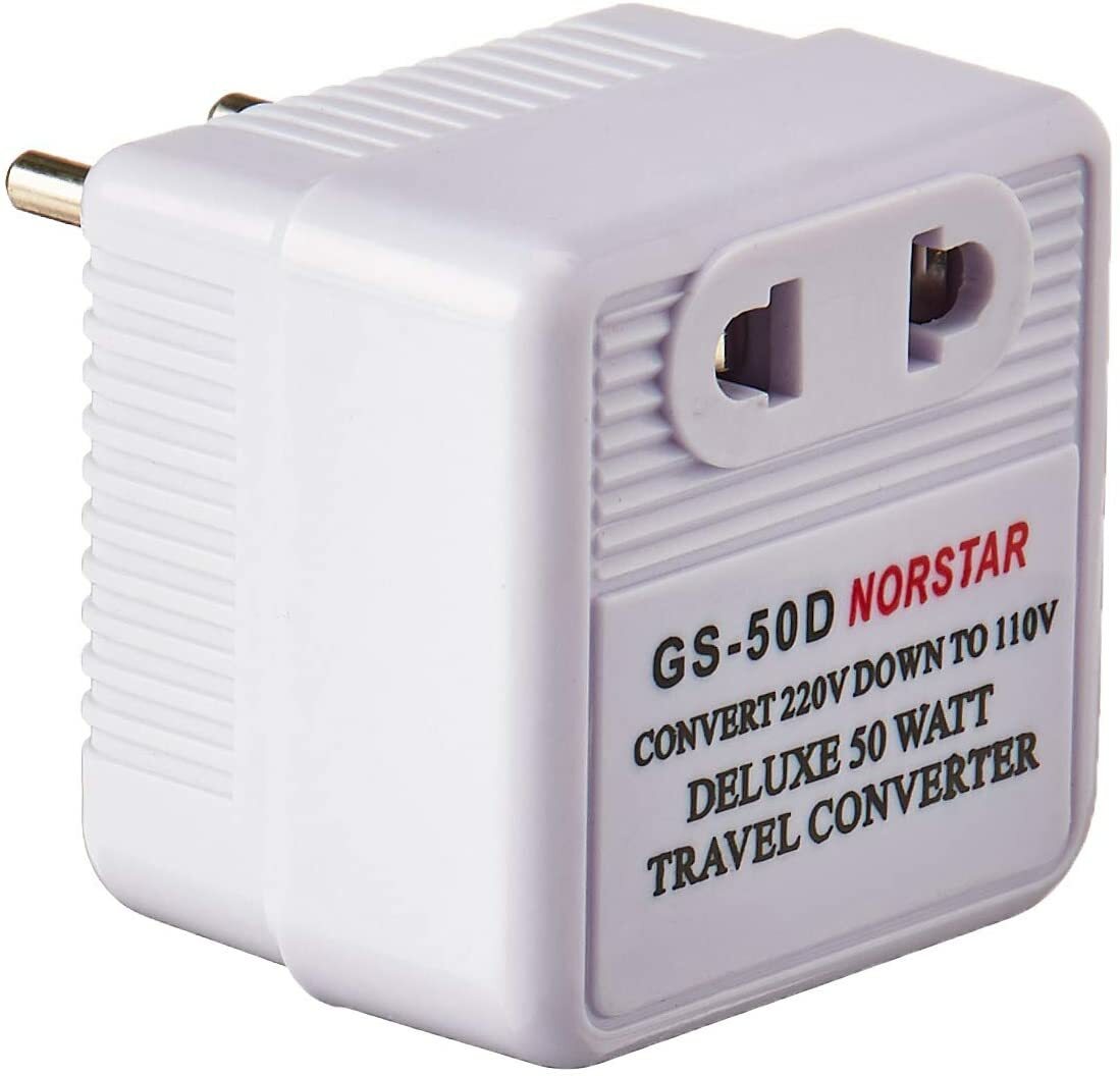 50 Watt Step Down Converter - International Travel Converter - 220-240 V to 110- gallery