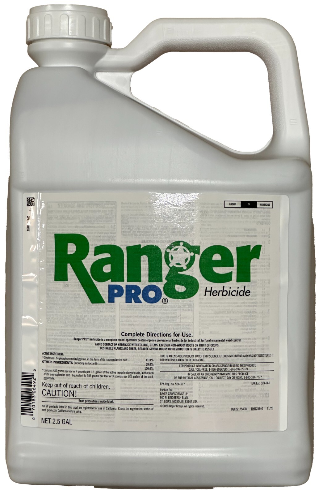 Ranger Pro Herbicide - 2.5 Gal (41% glyphosate, Credit 41 Extra, Gly Star Plus) gallery