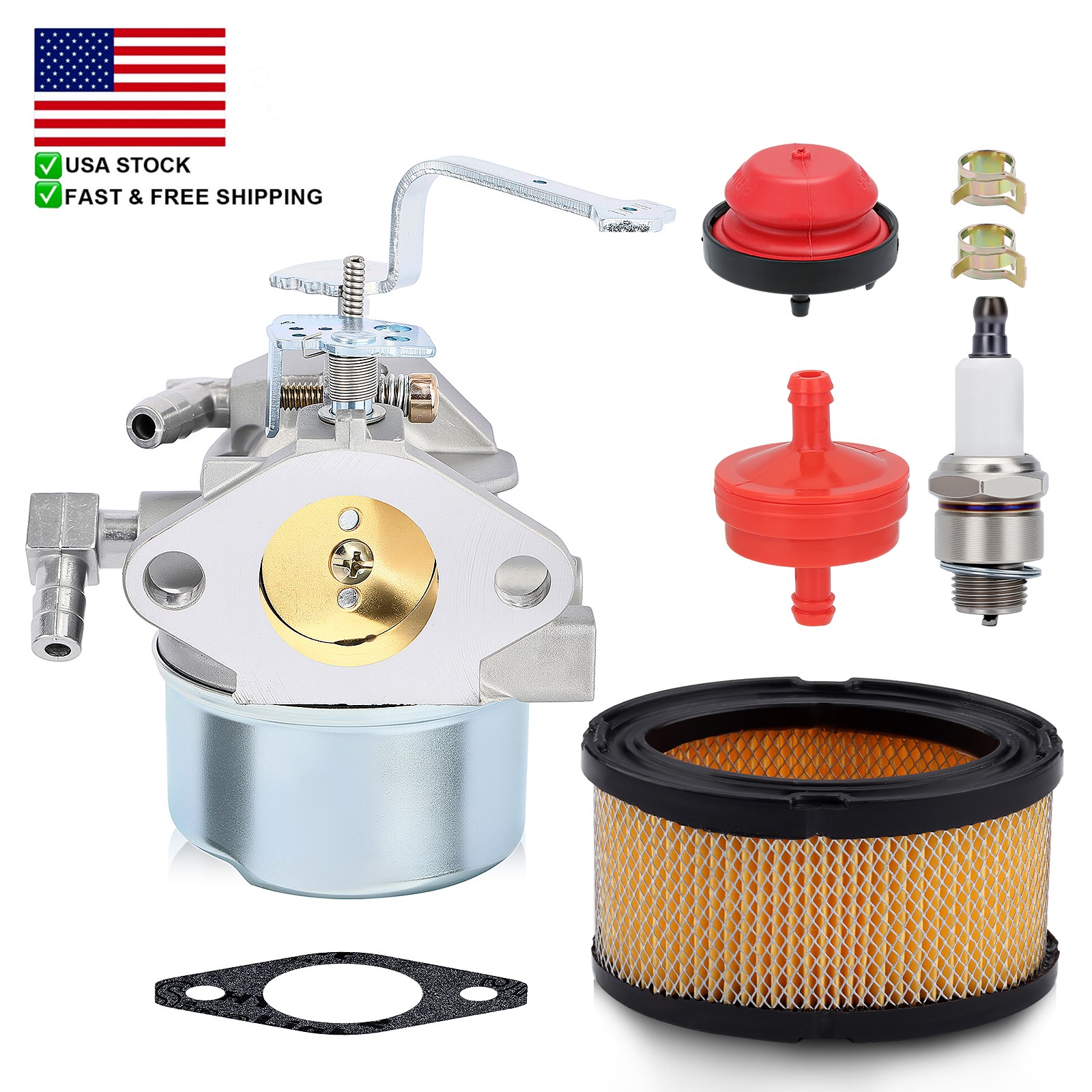 Carburetor For Coleman Maxa 5000 ER Plus 10hp Generator PM0525202 Air Filter gallery