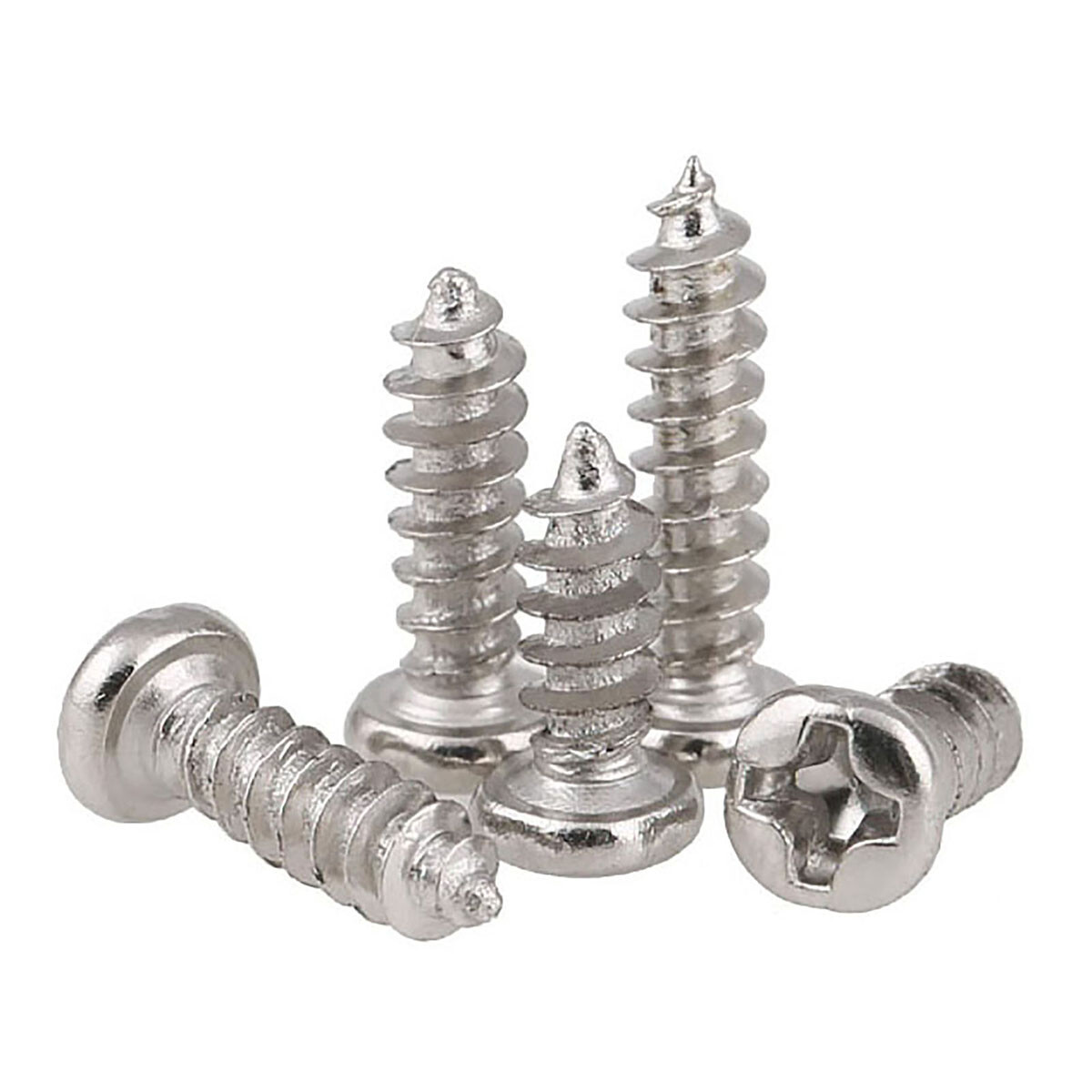 Self-tapping Screw Pan Head Phillips Head M1 M1.2 M1.4 M1.5 - M3 M4 Ni-plated gallery