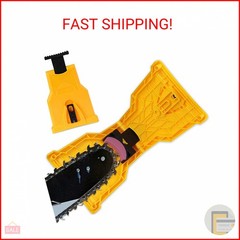 Portable Teeth Chainsaw Sharpener, Proprietary Bar-Mount Chain Saw Fast Sharpeni