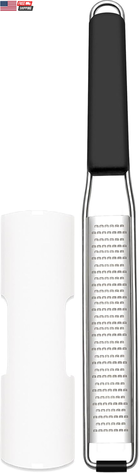 Lemon Zester Grater Three-Piece Suit - Heavy Duty Kitchen Tool for Parmesan Chee gallery