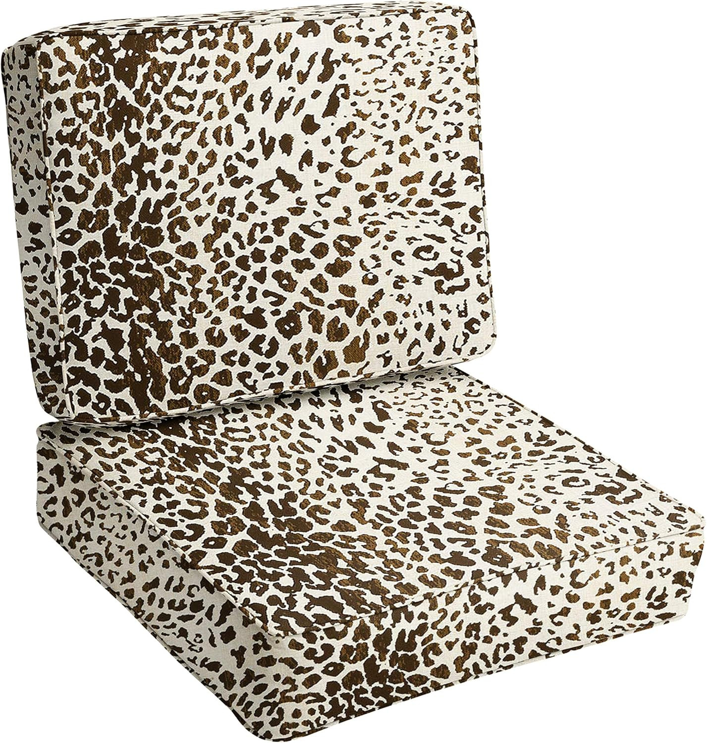Trupedic - Deep Seating Pillow & Cushion Set, 23 in X 25 in X 5 In, Palm Trees gallery