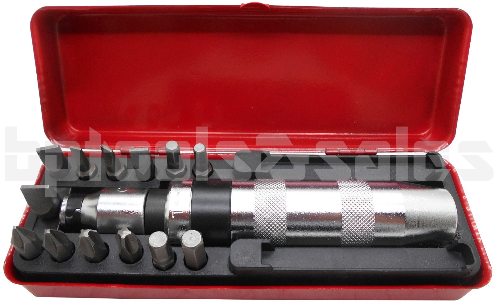 Heavy Duty 14Pcs 1/2" Drive Impact Driver Set Screw Remover Tightener Reversible gallery
