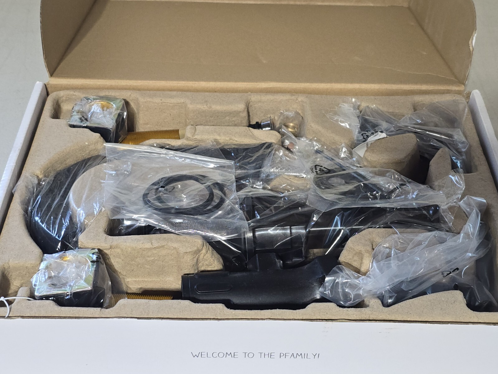 Pfister Ladera Widespread 8 Inch Bathroom Faucet - Black gallery