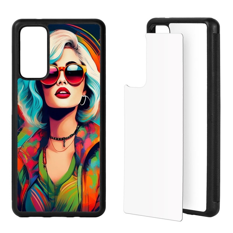 5 Pcs Sublimation Phone Case for Galaxy S20FE Blank Heat Press TPU Rubber Cover