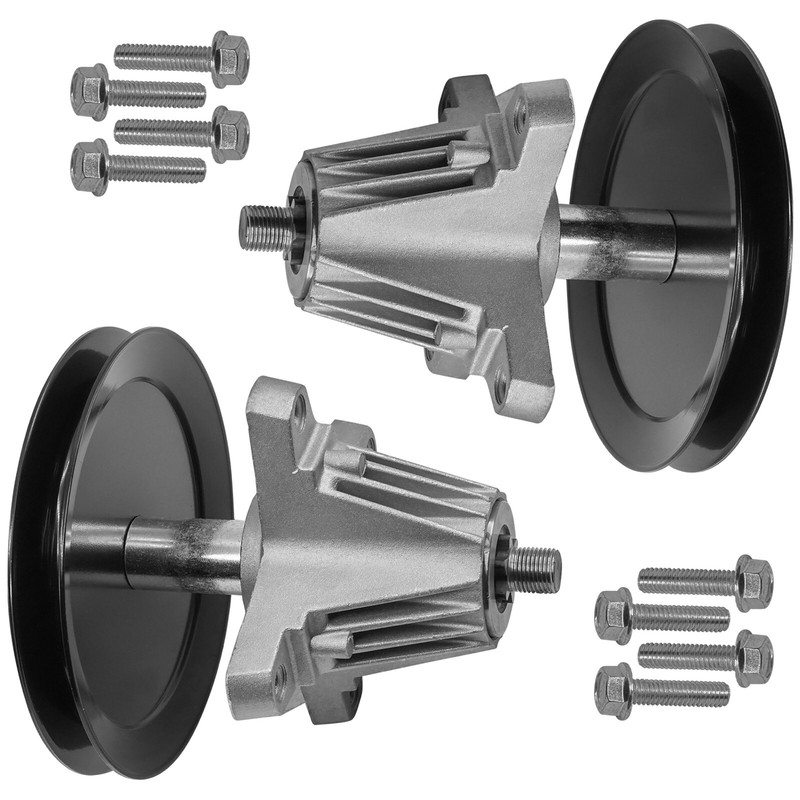 2 Spindle Assembly W/Bolt For MTD LT2500 LT2000 LT2200 Troy Bilt Tb2246 HOrse XP gallery