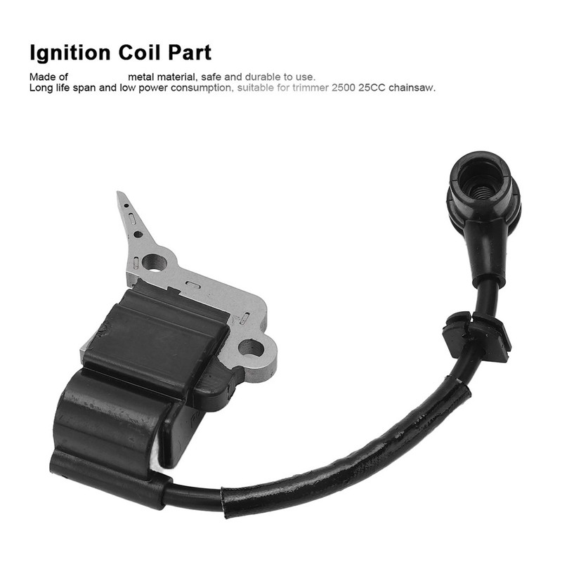Garden Tools Accessory Chainsaw Ignition Coil Part Trimmer 2500 25CC A2V46110 gallery