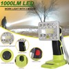 1000LM LED Work Light Torch for Ryobi 18V Max ONE+ P108 Li-ion NiCd NiMh Battery gallery