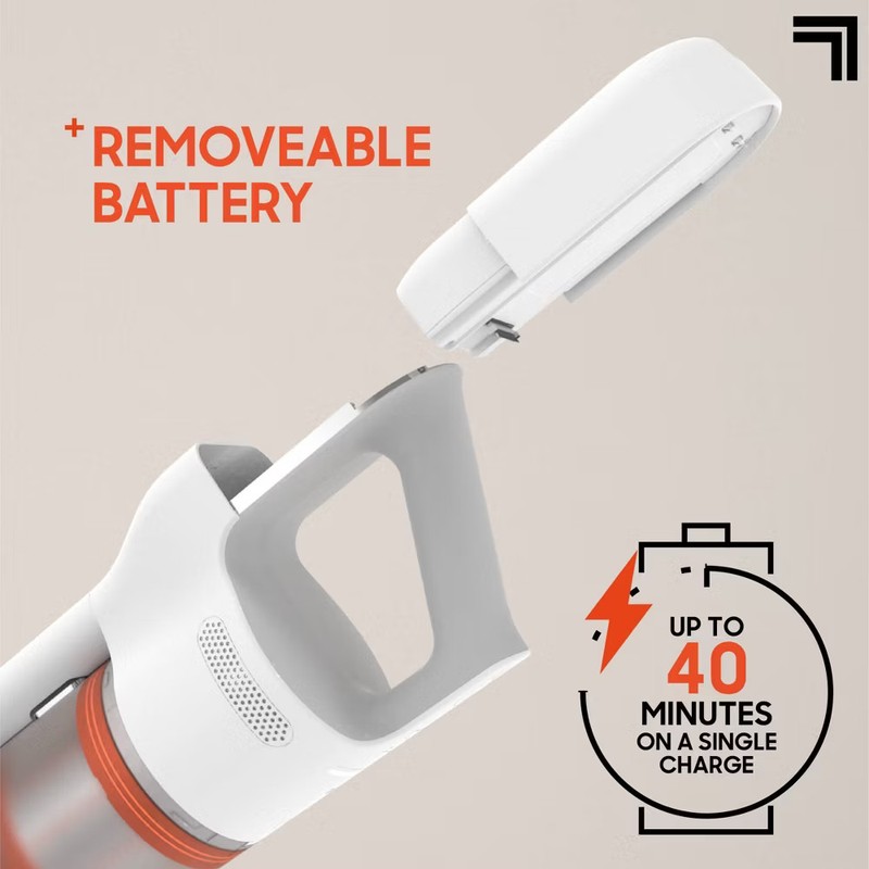 Sharper Image Stick & Handheld Combo Vacuum with 350W Motor, Cordless White gallery