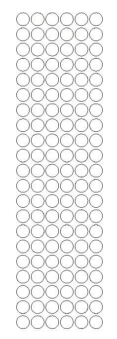 3/8" Clear Dots Round Vinyl Color Code Inventory Label Dot Stickers 3/8 Inch gallery
