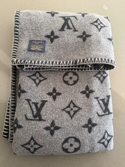 Louis Vuitton Monogram Eclipse throw blanket