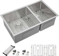 Undermount Kitchen Sink Double Bowl