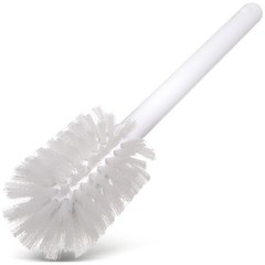 Dish Brush Plastic Lightweight Break Resistant 11 Inches White 367600TC02